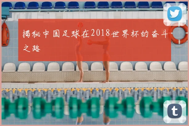 揭秘中国足球在2018世界杯的奋斗之路